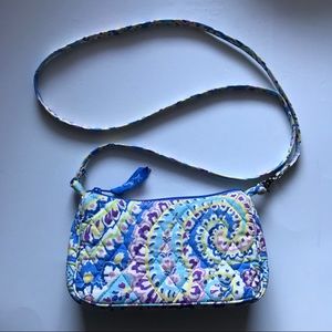 Vera Bradley Mini Crossbody Bag (Capri Blue)